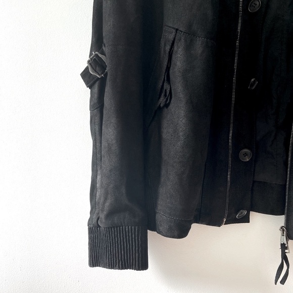 Alexandre Plokhov Suede Leather Bomber Jacket 50​​​​ - Picture 4 of 13